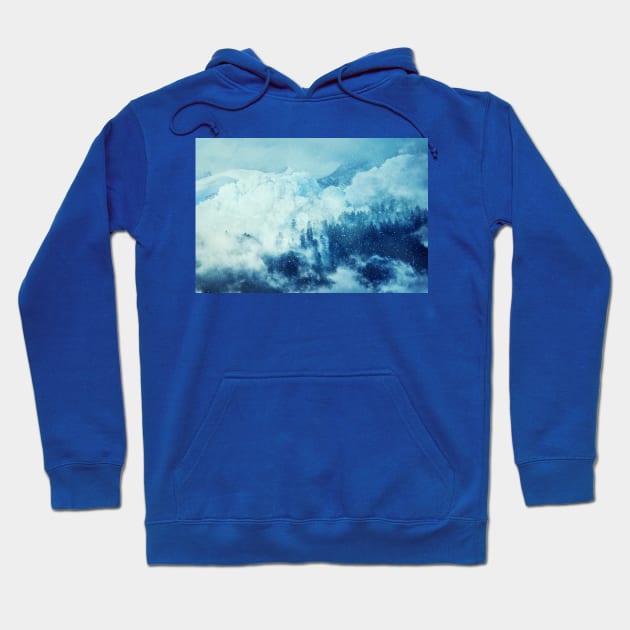 avalanche in mountains Hoodie by psychoshadow